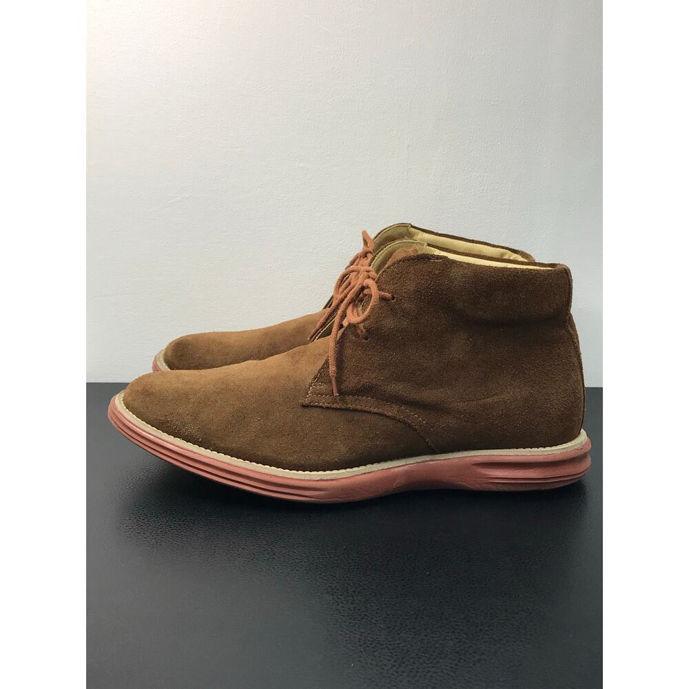 Martin Dingman 10.5 Country Wear Brown Suede Leather Lace Up Chukka Boots - Picture 10 of 16
